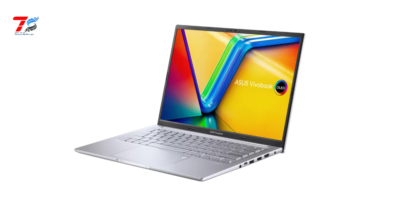 Laptop Asus Vivobook 14 OLED A1405VA-KM095W (Core i5-13500H | 16GB | 512GB | 14 inch 2.8K OLED | W11H | Bạc)